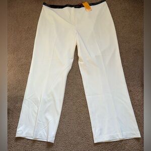 Ruby Rd. Classic White Pull-On Pants